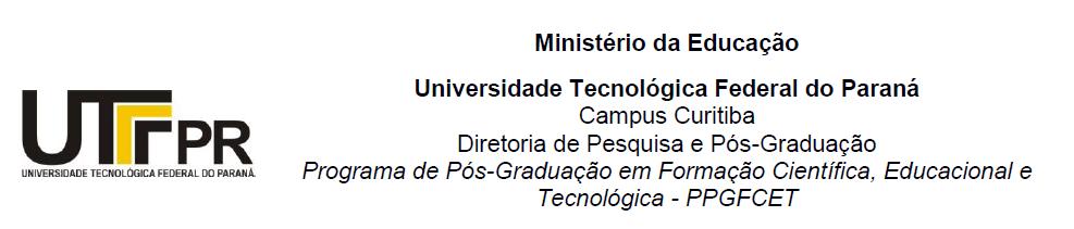 Dados Internacionais de Catalogação na Publicação Peres, Marcus Vinicius P437m Material de apoio relacionado ao experimento da