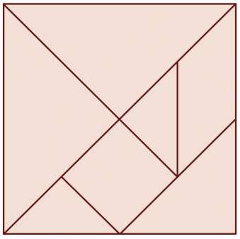 ATIVIDADES 1. Observe o quebra-cabeça Tangram. Você saberia dizer quais as figuras geométricas que compõe as peças deste quebra-cabeça? 2.