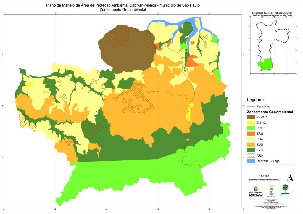 Figura 2: Área de Proteção Ambiental Capivari-Monos, localizada nos distritos de Parelheiros e Marsilac. Fonte: Prefeitura de São Paulo, Secretaria do Verde e Meio-Ambiente 4.