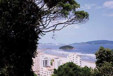 Towards the south coast, starting from the Imigrantes Highway, there are: Padre Manoel da Nóbrega Hwy (formerly known as Pedro Taques) that cuts across the mainland portion of the city between Serra