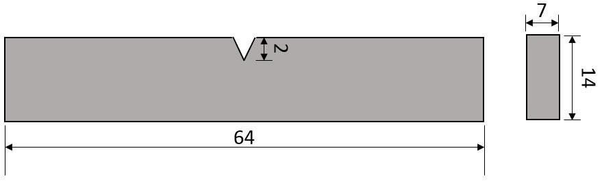 Os entalhes foram produzidos por usinagem em uma fresa CNC Enco F1 do Departamento de Engenharia Mecânica (DEM) da FEIS/UNESP (Figura 19) com 2 mm de profundidade.