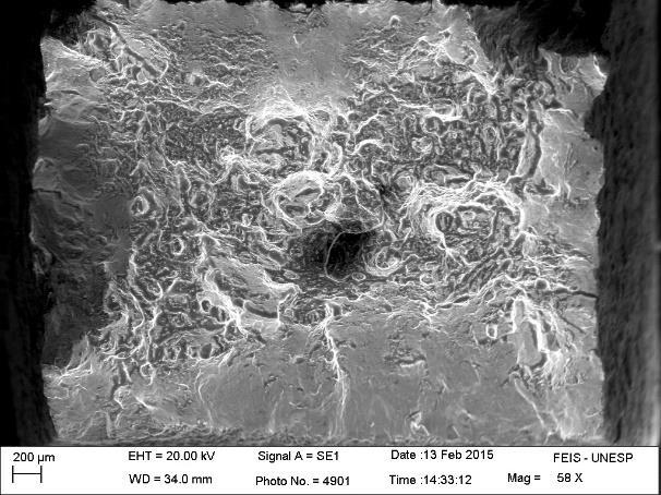 64 Figura 39 Fractografias