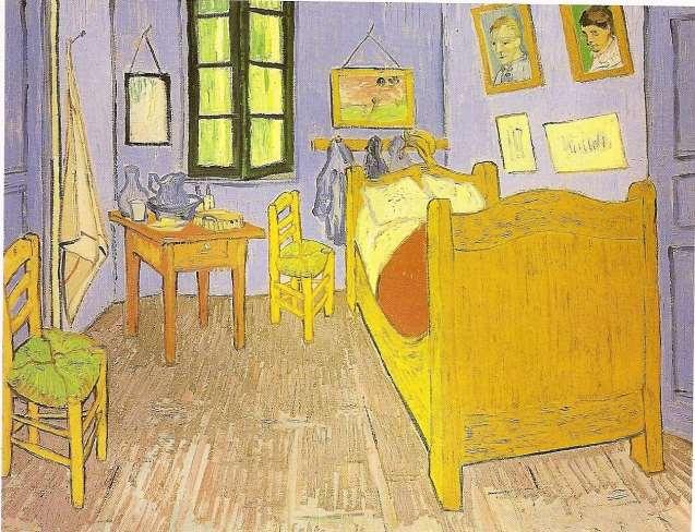 O quarto de Van Gogh em Arles, 1889
