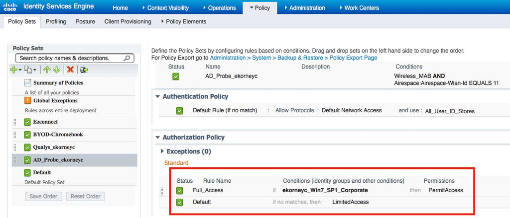 Verificar Use esta seção para confirmar se a sua configuração funciona corretamente. Navegue às operações > ao raio > vivo entra o ISE.