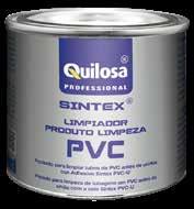 Cola para PVC COLAS Sintex PVC-U 6,95 Sintex Produto Limpeza PVC Cola de soldagem química para união rápida, resistente e duradoura de tubagens, pranchas e acessórios de PVC rígido e flexível em