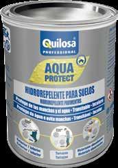 SISTEMAS DE IMPERMEABILIZAÇÃO Aqua Protect 750 ml 5 L 8,06 37,24 Hidrorrepelente para Fachadas e Telhados 750 ml 5 L 11,30 59,90 Hidrorrepelente para Pavimentos Líquido hidrófugo, incolor, à base de