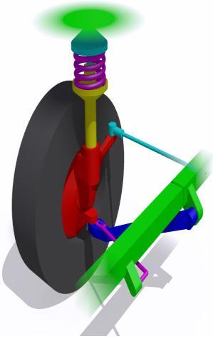 ativa, em resposta a irregularidades na superfície da estrada, com o uso do Matlab/Simulink ou similar.