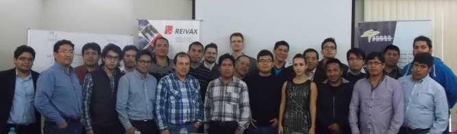 futuro e os novos desafios das indústrias. Nos dias 17 e 18/06, a REIVAX participou da 6ª Expo APEMEC no CHILE, no estande da Ergon Power, empresa parceira que é representante da REIVAX no Peru.