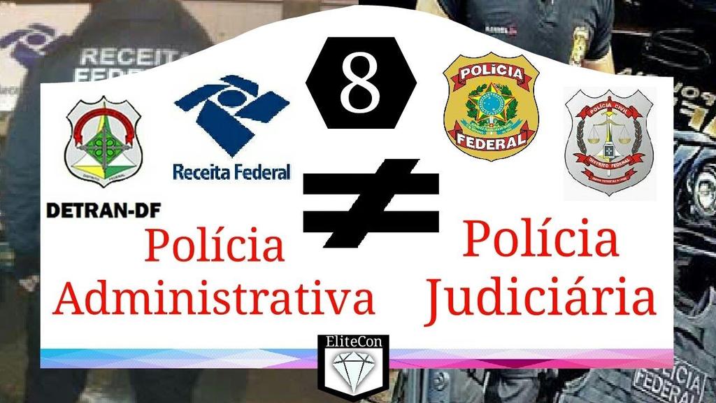 Polícia Judiciária e Polícia Administrativa