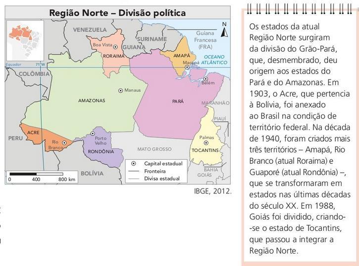 A LOCALIZAÇÃO DA REGIÃO NORTE É formada por sete Estados: Pará (Belém); Amazonas (Manaus);