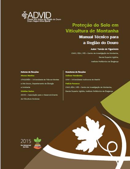 Manual Protecção do Solo em Viticultura de encost Participação do Prof.