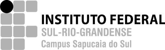 ANEXO I DEPARTAMENTO DE ENSINO Programa d Monitoria Av. Copacabana, 100 Piratini CEP 93216-120 Sapucaia do Sul, RS Fon/fax (51) 3452-9205 monitoria@sapucaia.ifsul.du.