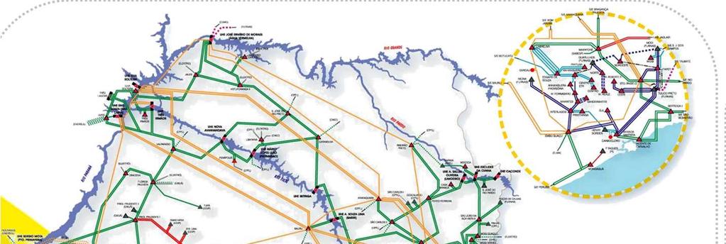 Perfil da Companhia Uma das principais empresas de transmissão de energia elétrica no Brasil, com controle