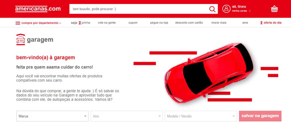 com em busca de produtos automotivos, poderão