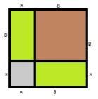 Qual a conclusão a que pode chegar o Seu Jonas, comparando essas duas maneiras de calcular a área desse terreno?