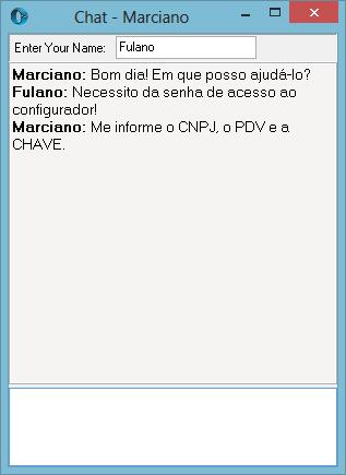 Clicando com o botão direito do mouse sobre o ícone, tem-se acesso ao menu do programa: Através do menu, é possível abrir a tela principal, enviar mensagens