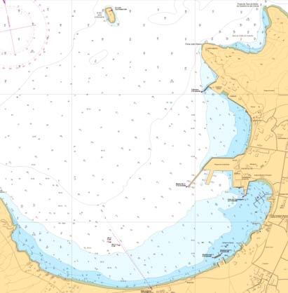 estruturas portuárias e linha de costa Repositório temporal Histórico da evolução de fundo e sua tendência Produção Cartográfica 1.