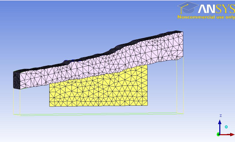 76 5.3. Exemplo 3 análise de fluxo aplicado a um talude com uma fratura vertical Neste exemplo é analisado um talude que compreende de duas regiões, um meio poroso e um meio poroso fraturado.