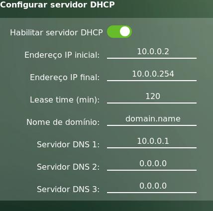 Servidor DHCP É possível alterar diversos detalhes do funcionamento do servidor DHCP de seu roteador, bem como desabilitá-lo caso deseje, por exemplo, utilizar o produto como um switch ou como access