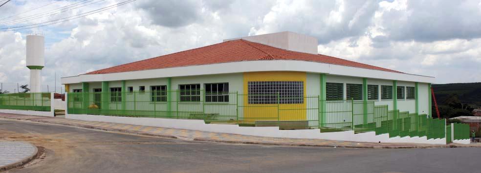 fundamental dos jardins Maria Clara e Teixeira. A escola terá área construída de 2.144 metros quadrados em um terreno de 5.