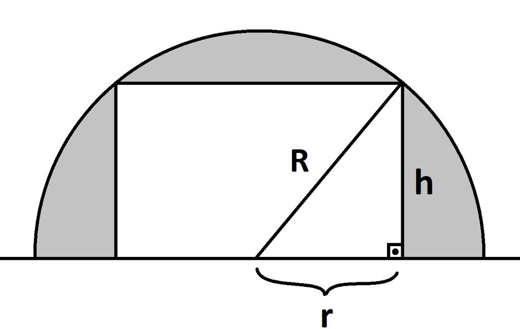 5/1/18 (continuação) Assim, h = R/ 3, ou seja, o raio que maximiza volume do cilindro é r = R h = R /3 = 15 /3 = 5 6 metros.