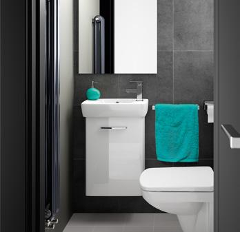 A casa de banho é um reflexo da personalidade. A série Geberit icon é tão multifacetada como as pessoas de hoje em dia.