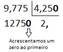 Ex: 0,14 28 Ex: 2 16 Representação Decimal das Frações Tomemos um número racional p q tal que não seja múltiplo de.
