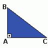 Triângulo Obtusângulo: Um ângulo interno é obtuso, isto é, possui um ângulo com medida maior do que 90º. Triângulo Retângulo: Possui um ângulo interno reto (90 graus).