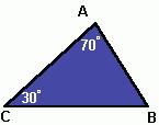 Dois triângulos são congruentes quando têm um lado e dois ângulos adjacentes a esse lado, respectivamente, congruentes.