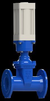 00 Válvula de seccionamento Homologada para água potável e concebida segundo a EN 1074-1 e 2 Distância entre flanges S14, segundo a EN 558 tabela 2 Corpo, tampa e cunha: ferro fundido dúctil