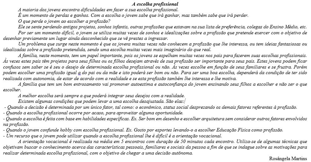 Realizada a leitura do texto base, abrimos espaço para discussão sobre alguns pontos. Pit-stop para discussão: 1. O que vocês acharam do posicionamento da autora? 2.