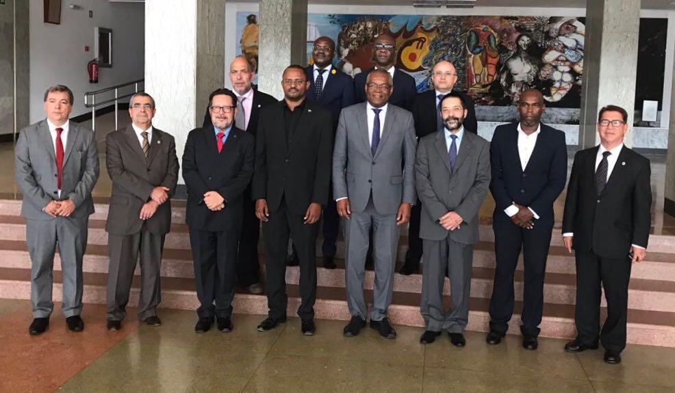 Conclusões Antes do início dos trabalhos, uma delegação do SSoA2018 foi recebida por S. Exa. o Presidente da Assembleia Nacional de Cabo-Verde, Engº Jorge dos Santos.
