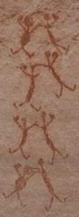 39 Figura15:Pinturasrupestreseegípcia. A. Sítio da Toca do Nilson da Pedra SoltaPNSC. B.Trabalhadoresegípcios.