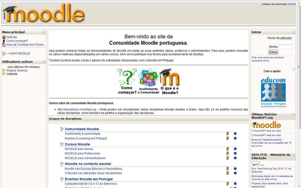 55 Ao entrar em qualquer disciplina do Moodle IFAM o aluno também vai encontrar algumas informações sobre como proceder para executar suas tarefas, por exemplo: fórum de orientação; objetivo da