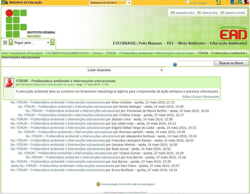 69 de repositório de arquivos para o aluno baixar, deveria conter uma palavra mais habitual, como arquivos ou apostilas ou mesmo repositório.