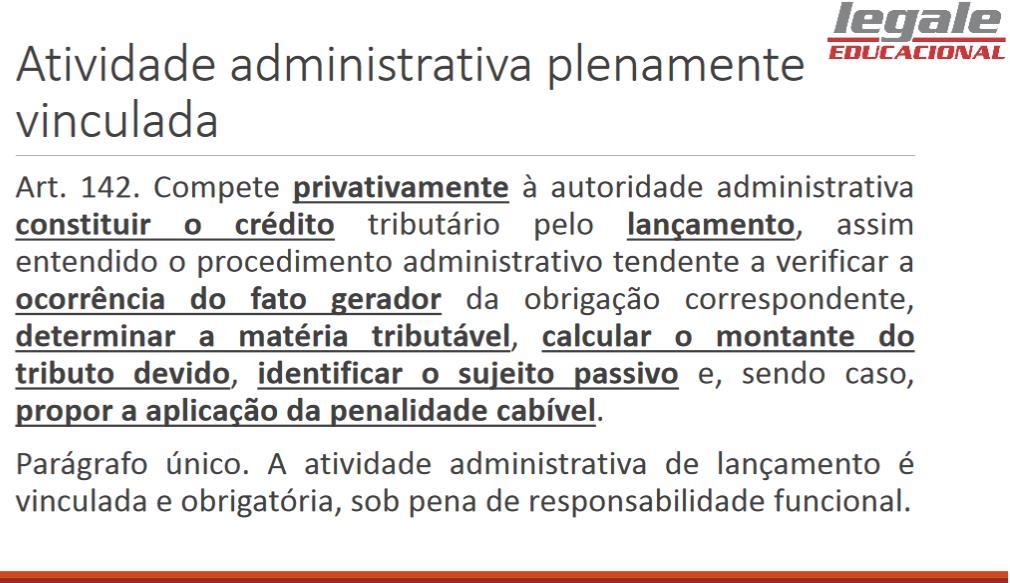 A constituição estabelece a competência aos entes, que por sua vez, munido da competência tributária, institui o tributo, e o cobra por meio do lançamento (ato administrativo).