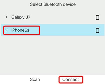 Nota: Neste exemplo, iphone6s é escolhido. Etapa 7.