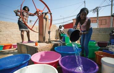 Água e saneamento Prioridades urgentes de financiamento no sector da água e saneamento Para alcançar globalmente o Objectivo n.