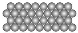 25 A composição de sua estrutura pode ser descrita matematicamente a partir de uma periodicidade espacial de distribuição atômica muito precisa.