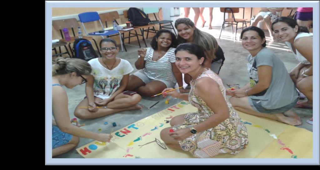 3 º DIA DE VIVÊNCIA 25/01/2015 EIXO REFORMA SANITÁRIA A alvorada de hoje teve a responsabilidade o grupo NB2, que diferenciou ao acordar com um simples acordes do violão.