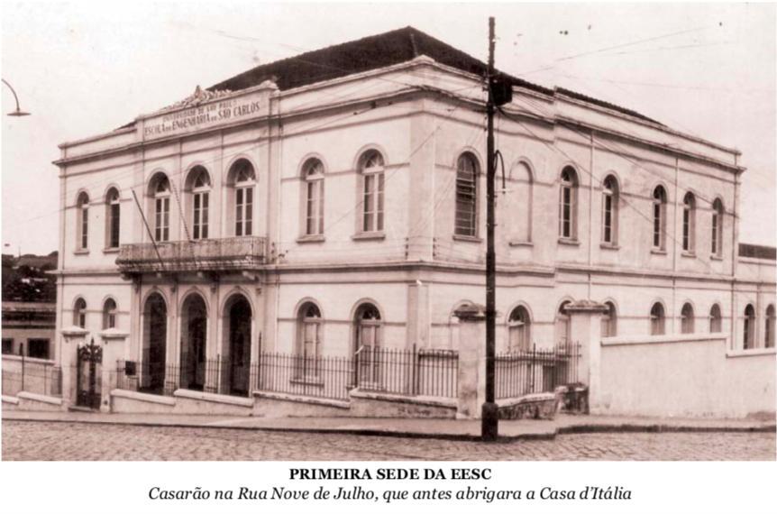 1956: vinda para São Carlos "Chegar a São Carlos