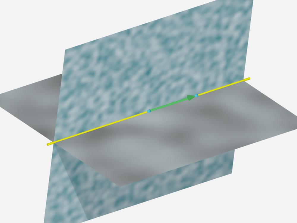 Unidade 17 Equações paramétricas do plano no espaço Mas, por 17.4, teríamos A B = (t 1 λ 1 + s 1 λ 2 ) + (t 1 µ 1 + s 1 µ 2 ) v = A π, uma contradição. Logo, π π =, isto é, π e π são planos paralelos.