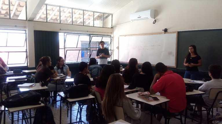 Ensino Médio do turno da manhã da E. E. E. M. João Pedro Nunes.