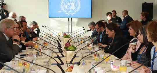 I Reunião de Ministros Ibero-Americanos das Relações Exteriores realizada no quadro da 72ª Assembleia Geral das Nações Unidas, 20 de setembro de 2017, Nova Iorque, Estados Unidos.