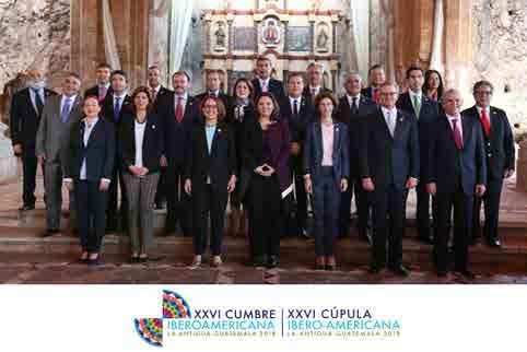 II Reunião Ibero-Americana de Ministros das Relações Exteriores, 7 de dezembro de 2017, La Antigua Guatemala.