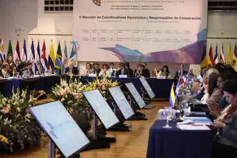 II Reunião de Coordenadores Nacionais e de Responsáveis de Cooperação, 5 de dezembro de 2017, La Antigua Guatemala.