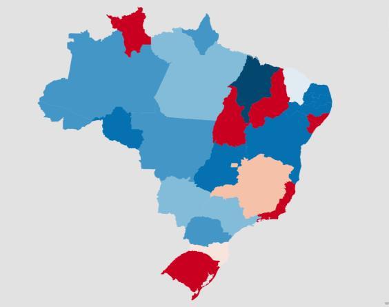 A população com Diploma Universitário brasileira tem crescido a 4,8% ao ano desde 2012 Variação Anual da Renda Familiar Per Capita Habitual Diploma Universitário nas Capitais (%) A renda da população