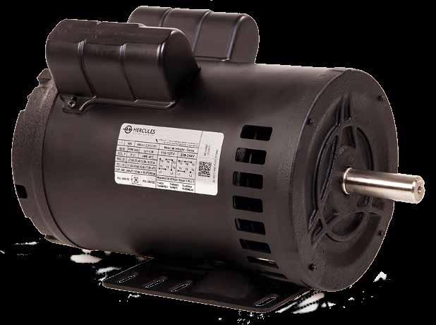 MOTOR NEMA 56 IP21 Click Rural Motor projetado para suportar subtensão e sobretensão (110 à 127V e 220 à 254V) Motor monofásico em carcaça aço.