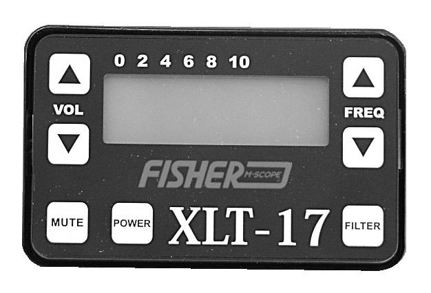 PAINEL DE CONTROLE FILTRO O XLT-17 possui tipos diferentes de filtro. AL (Todas as Frequências) Este é o modo de operação sem filtro disponível no XLT-17.