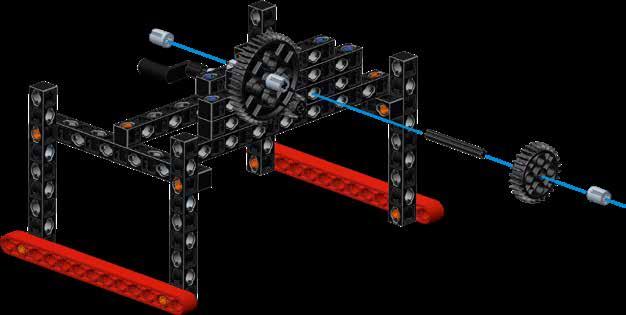 5 Construir uma caixa de velocidades horizontal-vertical 6 Suporte montado na Atividade 1 1 6